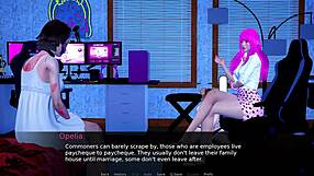 Let's play stepmother's maid part 3 with redhead femdom blowjob and pussy action!