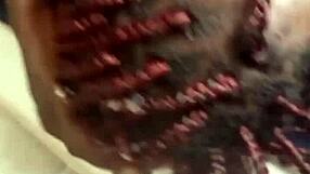 oh wow, this african teen 18+ is all about that sloppy sucking, throating, and fucking in this wild compilation 😈🍆