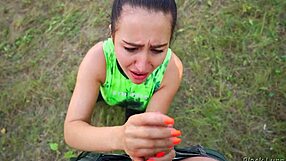 I Made My Fitness Trainer Suck My Fat Cock And Cum All Over Her Face