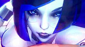 In this studiofow tribute pmv, the scene builds with intense deepthroat and face fucking around a monster cock.