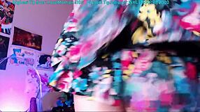 Trickynymph 2019 Clear Chair Dildo Stream Part 1 Hints at Horny Girlfriend Masturbation with Toys