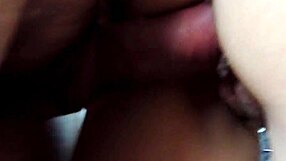 i love how my juicy ass feels during our homemade massage session, moaning as we switch positions and end with a powerful cumshot between my natural tits