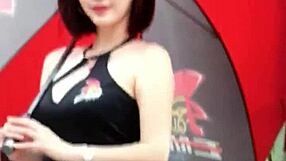 Can Korean race queen handle my huge 27-day load?