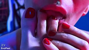 Oh God, I Crave You As My Foot Sucker, Licking And Sucking My Toes With Deep Passion!