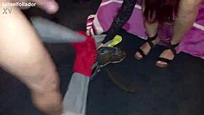 una rica mamada de mi cuñada con ese big cock en el bedroom 😏