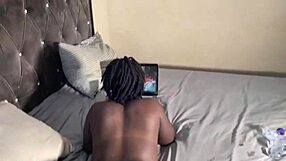 Her pussy felt so sweet that I ended up cumming twice inside this big ass ebony amateur
