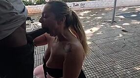 Blonde Milf Takes Huge Black Cock Deep In Ass While Screaming From Intense Interracial Action