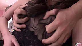 Cute 18+ Japanese slut Chinami Kasai serves masters