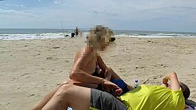 i was so shocked wen this stranger milf started fingering and handjobbing my big cock in public, making me cumshot everywhere in front of ppl