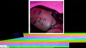 Lily Starfire craves more of that rough pounding from her ebony friend. She rides cowgirl with her big tits bouncing wet.