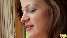 Can Two Brunette Lesbians Beat Loneliness by Fucking with a Sex Toy?