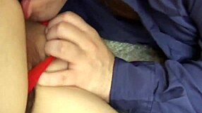 Catia gets roughly penetrated by her italian friend in amateur european milf masturbation with natural tits