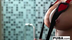 In a solo session, hot big-boobed Brooklyn teases everyone with her perfect body, slowly revealing every curve.