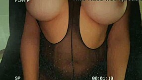 Horny Ghostface GF Sneaks In for Wet Pussy Ride in Doggystyle and Cowgirl