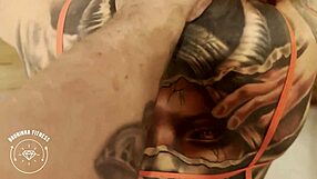 Saw the hot redhead in kitchen just in bikini and fucked her!