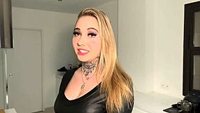 queen gets really horny with rough shaved pussy sex!