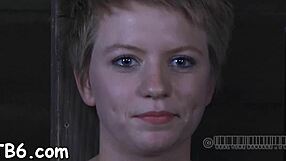 Harsh Whipping Session Leaves Ravishing Angel Bound And Seduced Into Wet Pussy Fucking With Horny Slut Sucking Cock