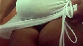 Check out this chubby Brazilian BBW stripping to show her big ass and tits