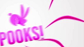 Horny Kylie P Leaks Sticky Cum Ramming Shaved Pussy in Bedroom Solo