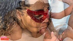 married woman steps out of shower to find lover's hard cock ready for intense fucking