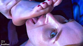 Oh God, I Crave You As My Foot Sucker, Licking And Sucking My Toes With Deep Passion!