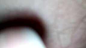 My Pussy Alone with Wet Juicy Details in Close-Up Shaved Action