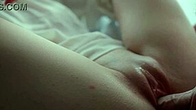 He delivers a closeup sloppy blowjob before fucking her vagina until cumming all over.