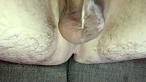 Jerking Off My Huge Uncircumcised Cock Until Cum Swaps In Bedroom Solo Session