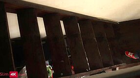 Hey, check out this flexible blonde babe having some wild fun bent over in cowgirl. She's all tattooed and enjoying deep intimate rides with a brunette twist!