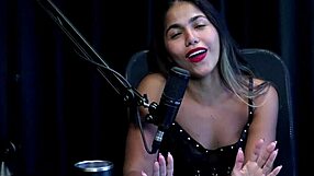 Usa latina gaby oliveira reveals anal banging gangbang swinger fantasies in casting interview with outdoor public toy play and domination on sheer red