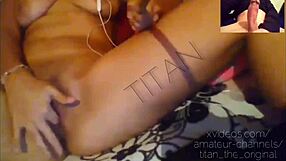 Horny Venezuelan teen with big ass and tits appears naked ready for fingering in steamy video call