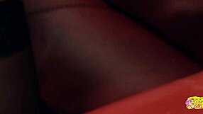 a lucky blonde lesbian gets her snatch licked on a date with a brunette colombian