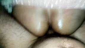 In a secretive encounter, a Hindi chudai scene unfolds as a Muslim stepsister's friend gets roughly anal fucked by her stepbrother in doggystyle position.