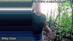 Wifey Flashes Tits Publicly