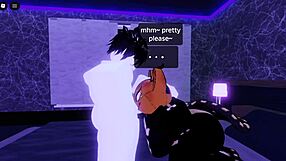 Teasing Rough Play With Cute Little 18+ Kitty On Roblox