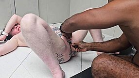 I watched as the pregnant woman couldn't shave herself and called her cuckold husband to help with the task