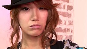 Are you watching this solo girl masturbating on zebra sofa in lingerie and stockings just for us?