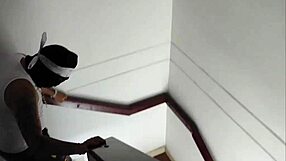 Hey a dark guy enters my room and fucks me good in my vagina homemade sex in Spanish