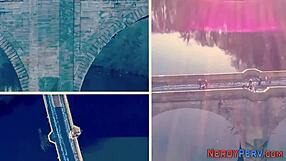 British Slut Sucking Nerds Cock For First Time Facial.