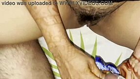 Beautiful big ass and boobs on this Indian hot wife getting fucked hardcore with Hindi audio