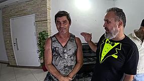 Novinha Comes To New Mansion Just To Fuck And A Friend Wants To Join In Bareback Action!