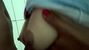 he devours skinny latina neighbor outdoors with blowjob leaving pussy soaked in milk