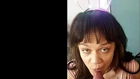 Short Version of Kiki Cali Giving Blowjob to African Colombian Black Cock