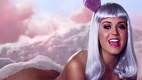 Katy Perry naked barefoot