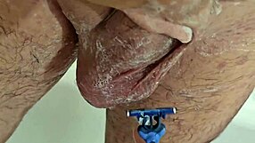 Let me shave your dick and balls now