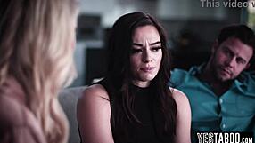 Big ass petite 18+ beauty bends over for doggystyle assfucking with her employer's husband in a hairy hardcore sex tape