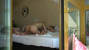 Older Man Bends Over Blonde Teen Step Daughter For Rough Doggystyle Fucking In Homemade Taboo Scene