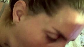 Blonde Latina Amateur Slut Gives Homemade Blowjob With Deepthroat Action, But Can She Swallow It All?