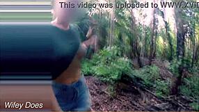 Wifey Flashes Tits Publicly