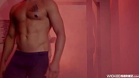 in the wicked seriez episode, melanie marie gets built up through shy kisses into hardcore deepthroat fucking